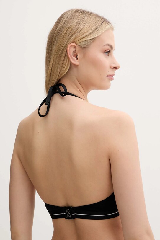 EA7 Emporio Armani dwuczęściowy strój kąpielowy czarny AF12213.7W000292