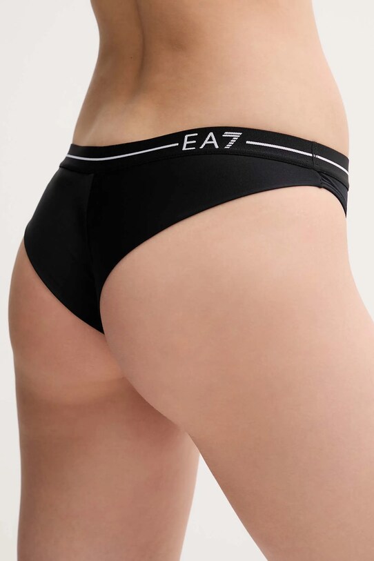 EA7 Emporio Armani dwuczęściowy strój kąpielowy AF12213.7W000292 czarny