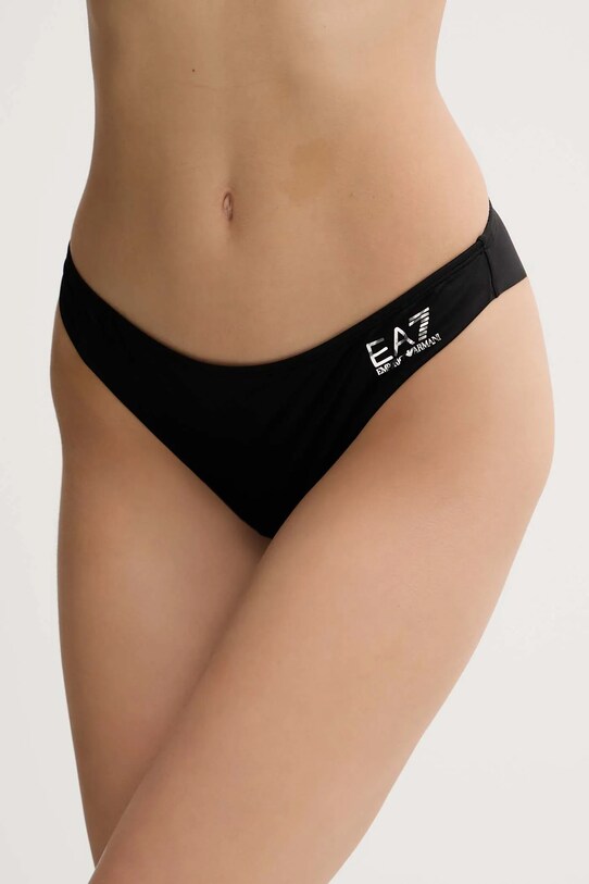 EA7 Emporio Armani dwuczęściowy strój kąpielowy czarny AF12211.7W000290