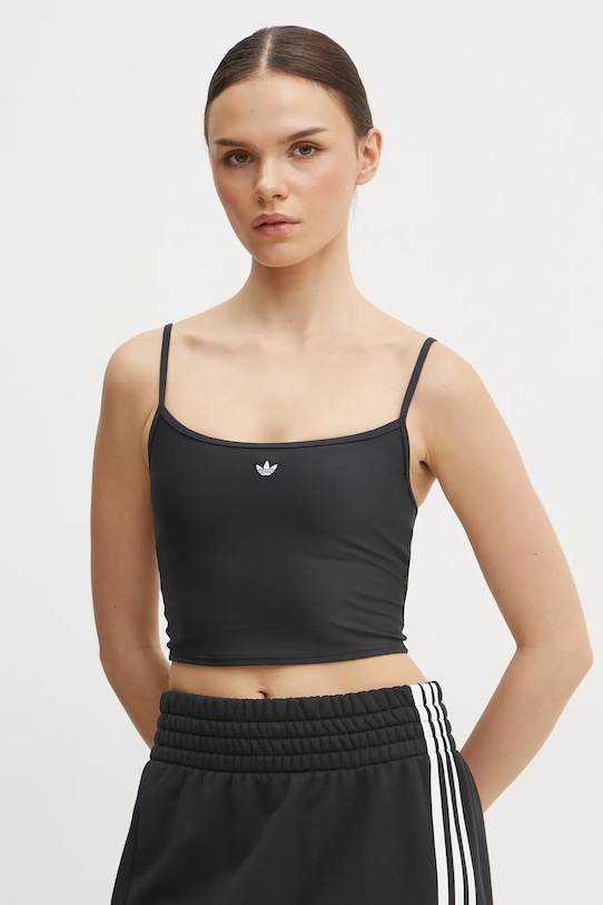 adidas Originals top ESSENTIALS TANK czarny JG1016