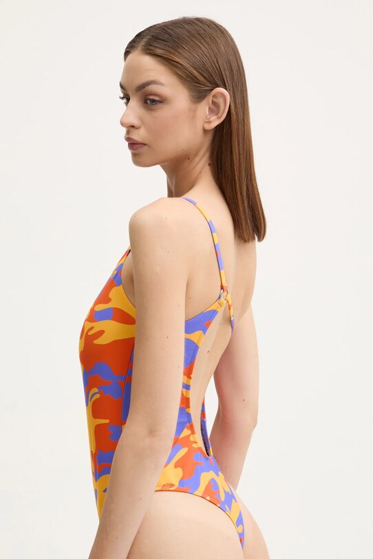 Одежда Слитный купальник adidas Originals STR SWIMSUIT JD4263 фиолетовой