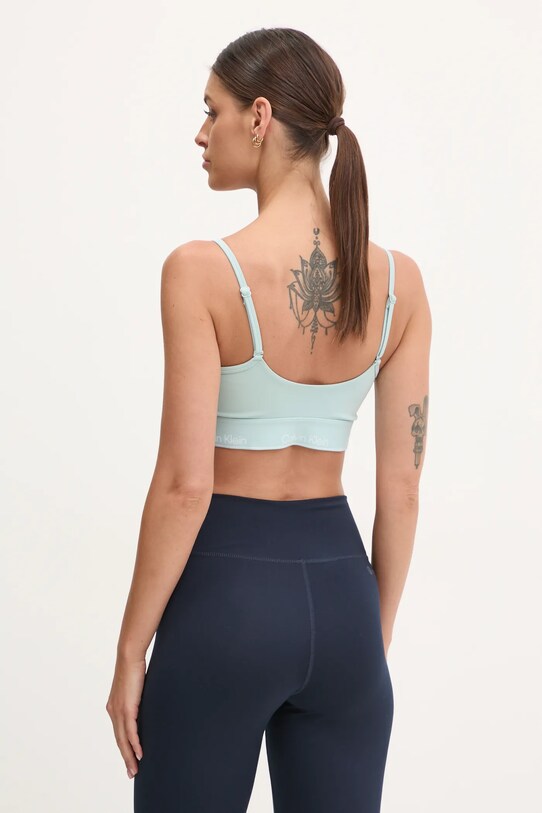 Одяг Спортивний бюстгальтер Calvin Klein Performance LVGWS5K136 бірюзовий
