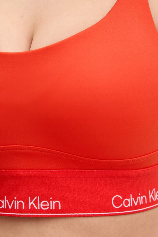 Спортен сутиен Calvin Klein Performance червен LVGWS5K137