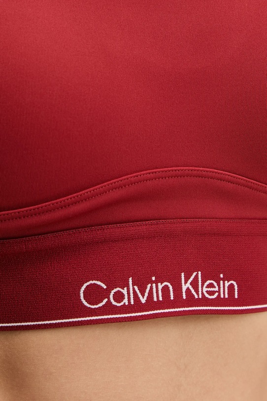 Calvin Klein Performance biustonosz sportowy bordowy LVGWS5K137