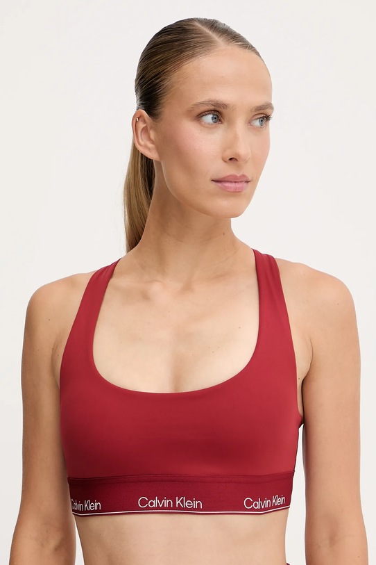 Calvin Klein Performance biustonosz sportowy czerwony LVGWS5K138