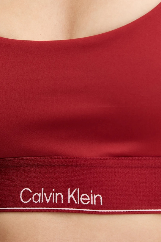 Športová podprsenka Calvin Klein Performance červená LVGWS5K138