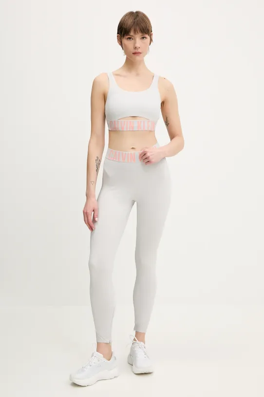 Calvin Klein Performance sutien sport LVGWS5K149 gri AW25