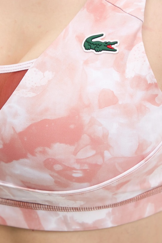 Lacoste biustonosz sportowy IF8586. pomarańczowy