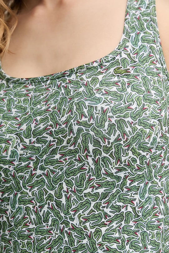 Lacoste egyrészes fürdőruha zöld MF9608