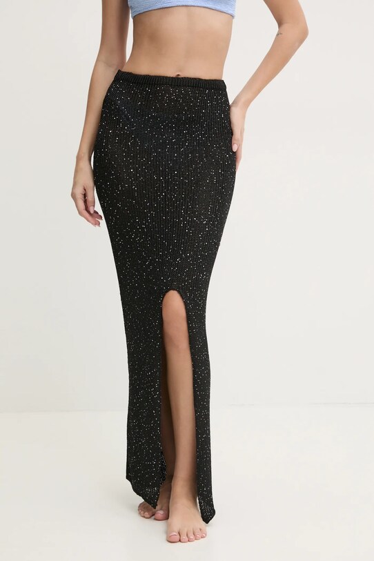 Пляжное платье PARAMIDONNA CR25BSB чёрный SS25