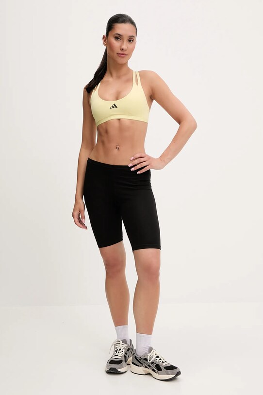 Спортивний бюстгальтер adidas Performance Aeroready JD2117 жовтий SS25