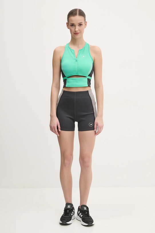 adidas by Stella McCartney top JP2781 verde SS25