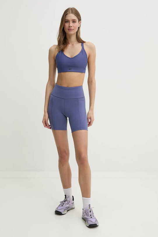 Reebok reggiseno sportivo LUX Collection 100214827 blu SS25