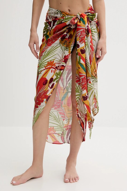 Pareo Desigual TROPICAL FALD narančasta 25SAWA05