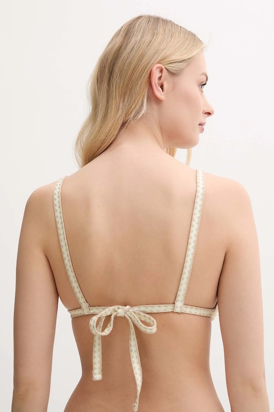 Odzież Desigual biustonosz kąpielowy BELICE TOP 25SWMK05 beżowy