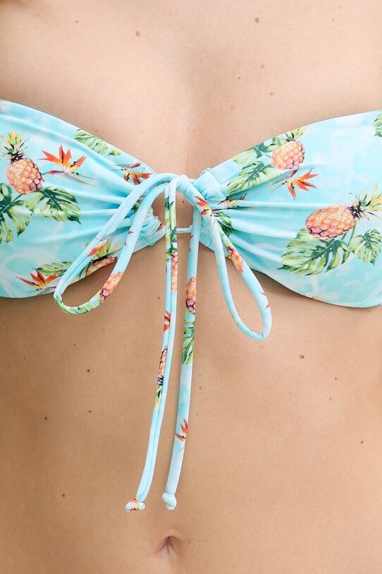 Desigual sutien de baie LA HABANA T albastru 25SWMK03