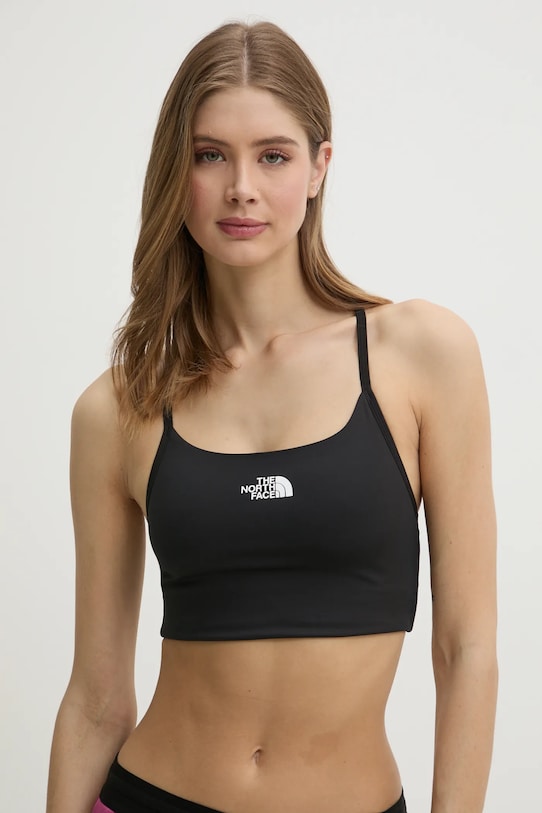 Športová podprsenka The North Face Flex bez kostíc čierna NF0A8BRUJK31