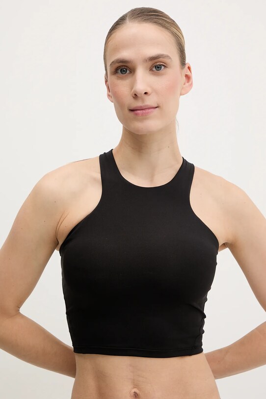 The North Face sutien sport Refina negru NF0A896AJK31