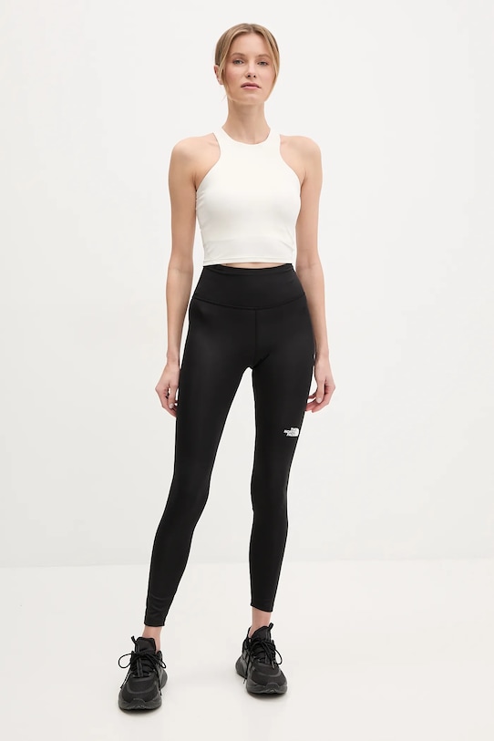 The North Face reggiseno sportivo Refina NF0A896AQLI1 crema SS25