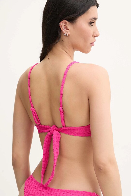 Odzież HUGO biustonosz kąpielowy 50540228 różowy