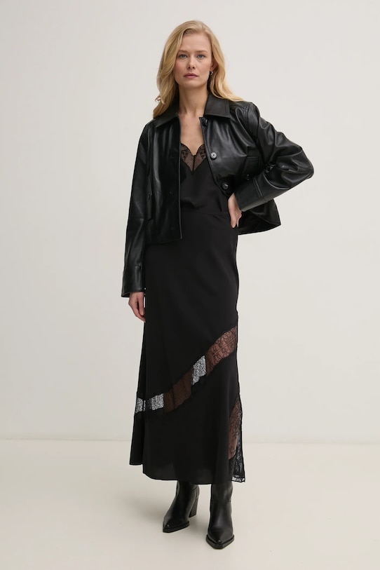 Hedvábný top ZADIG&VOLTAIRE WWCR00014.19W.001 černá SS25