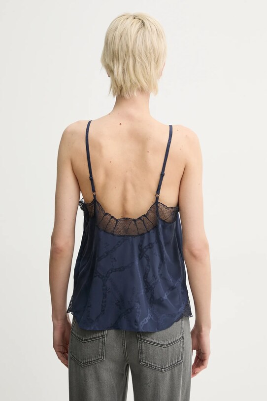 Odzież ZADIG&VOLTAIRE bluzka jedwabna WWCR01267.404 granatowy