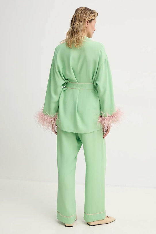 The Sleeper piżama MCSP03P008F zielony SS25