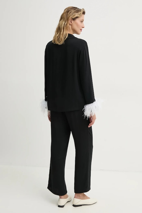 The Sleeper pijama BWSP02P002F negru SS25