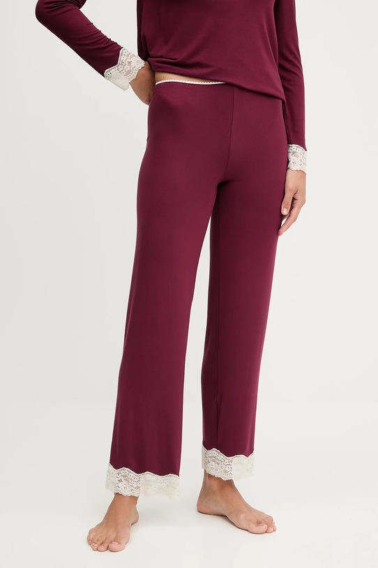 Долнище на пижама United Colors of Benetton долнище бордо 3Z123F04A