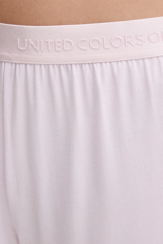 United Colors of Benetton pantaloni scurți de pijama roz 36MX3900N