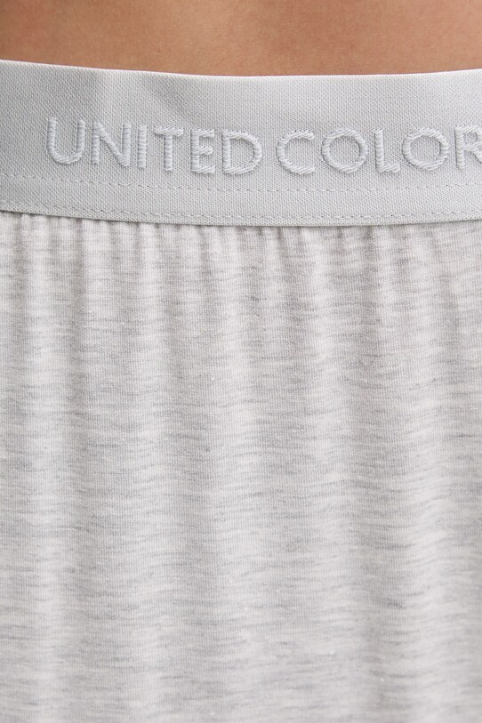Σορτς πιτζάμας United Colors of Benetton γκρί 36MX3900N