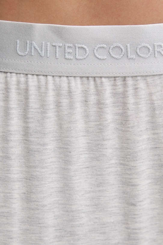 United Colors of Benetton pantaloni scurți de pijama gri 36MX3900N