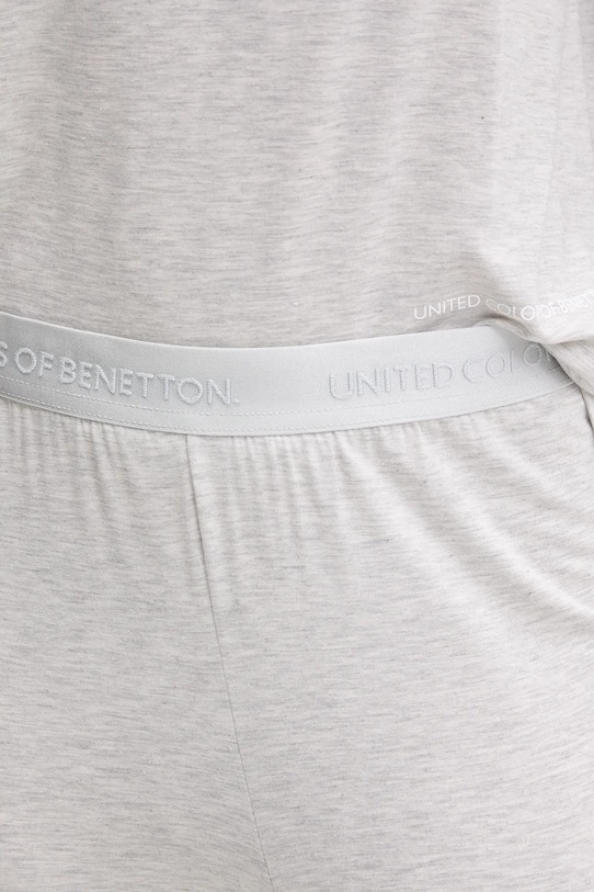 Pyžamové kalhoty United Colors of Benetton šedá 36MX3F047