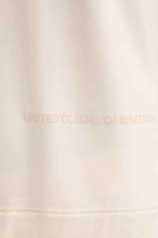 Піжамна футболка United Colors of Benetton 36MX3M07A бежевий