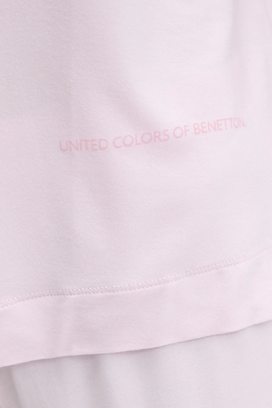 United Colors of Benetton pizsama póló 36MX3M07A rózsaszín