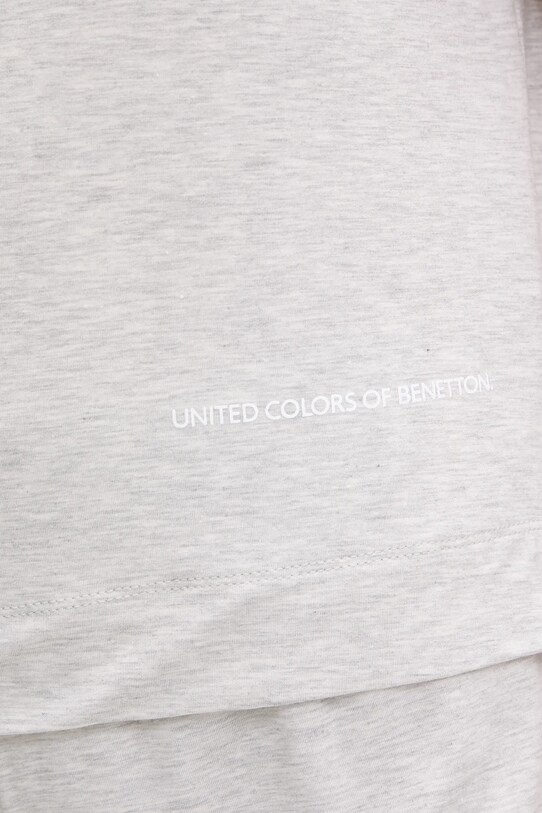 Μπλουζάκι πιτζάμας United Colors of Benetton 36MX3M07A γκρί
