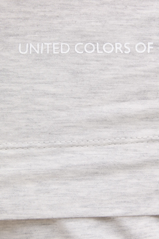 Μακρυμάνικη μπλούζα πιτζάμας United Colors of Benetton 36MX3M07B γκρί