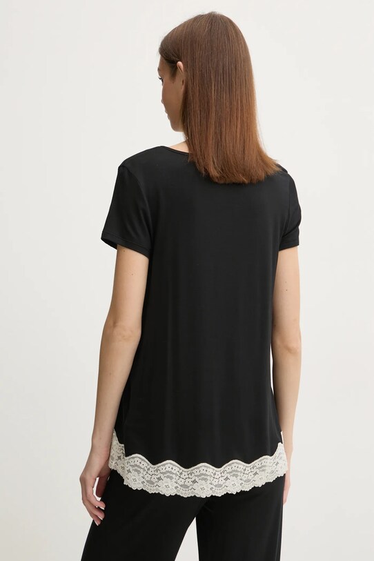 Îmbrăcăminte United Colors of Benetton tricou de pijama 3Z123M314 negru