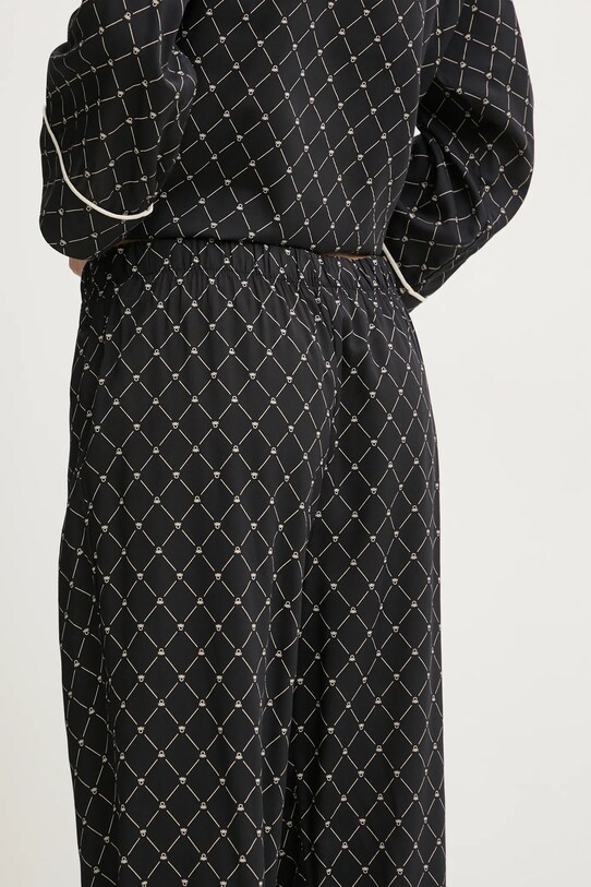 United Colors of Benetton pijama 4T3U3P00R negru