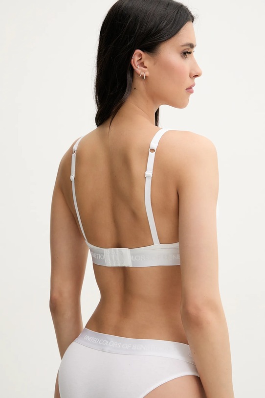Odjeća Grudnjak United Colors of Benetton 3OP81R01F bijela