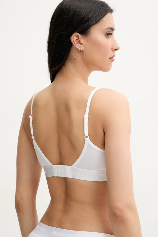 Дрехи Сутиен United Colors of Benetton 3OP81R01G бял