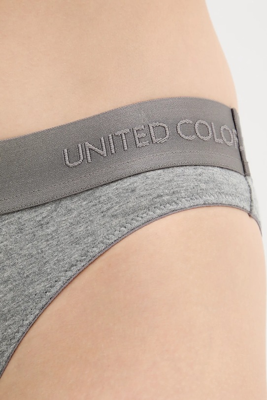 Odzież United Colors of Benetton figi 3OP81S01M szary