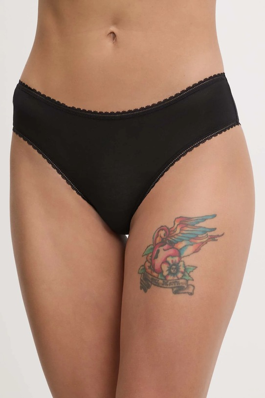 United Colors of Benetton figi dzianina czarny 3OVL1S01F