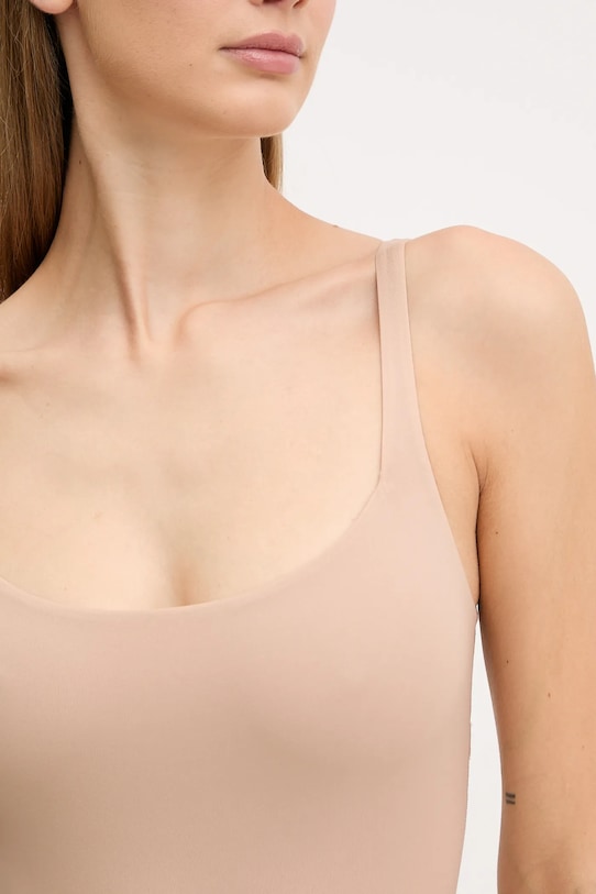 Bodi United Colors of Benetton 30GJ1B004 smeđa