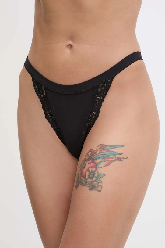 United Colors of Benetton brazyliany dzianina czarny 30GJ1S029