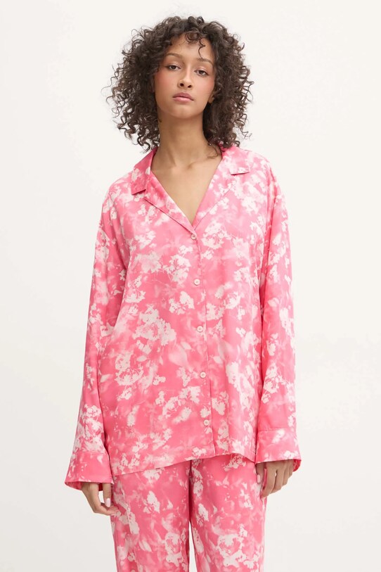 BOSS cămașă de pijama munte roz 50539810