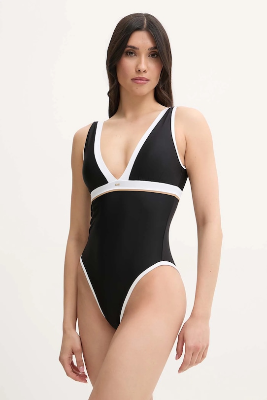 Jednodijelni kupaći kostim BOSS 50540494 crna SS25