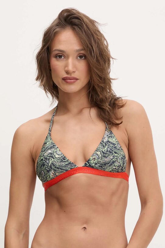 Superdry sutien de baie usor rigidizat portocaliu W3010450A.XKN