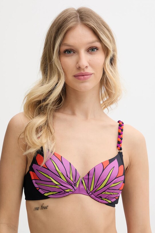 Sportalm sutien de baie cu balene violet 900029