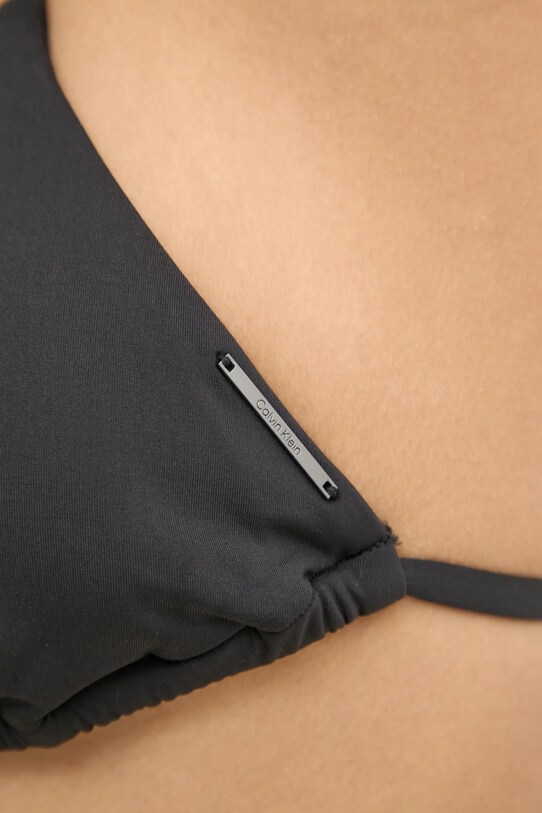 Calvin Klein biustonosz kąpielowy czarny KW0KW02697